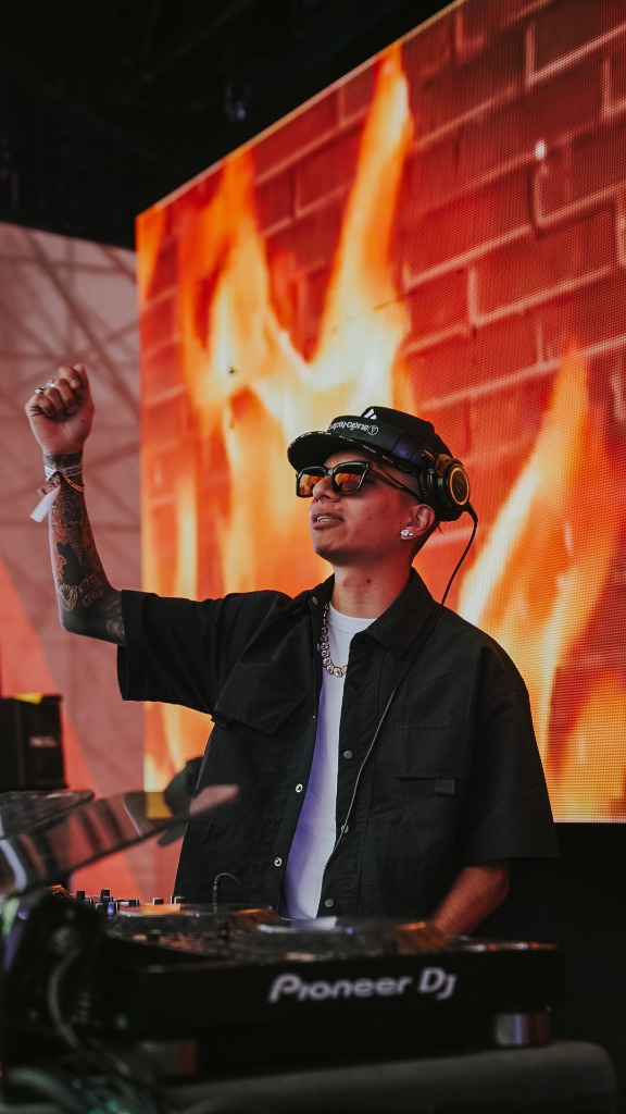 DJ Drewther Live Fire Stage